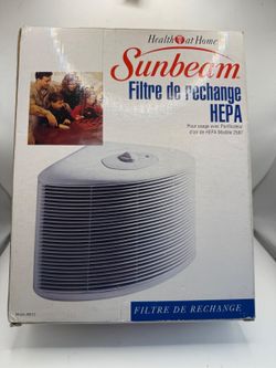 Sunbeam 6613 HEPA Replacement Air Purifier Filter for Model 2587 New Open Box