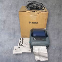 Zebra ZP450 Direct Thermal Shipping Label Printer With Labels Included Open Box