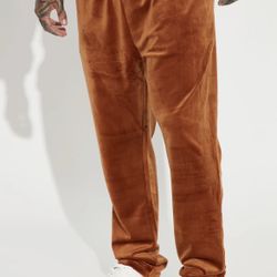 Mens Velour Sweat Pants