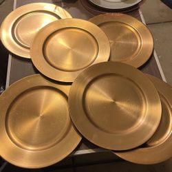 Gold Charger Plates 