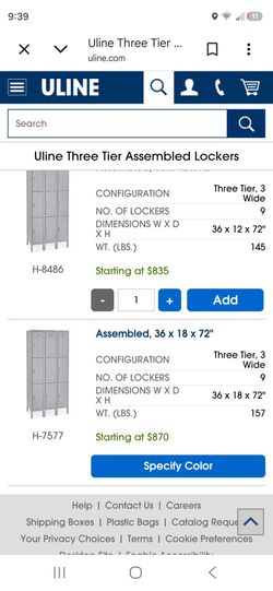 Lockers