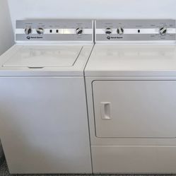 Speed Queen Washer & Gas Dryer Set – Commercial Grade – Tested