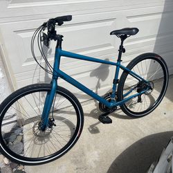 Large Blue Bicycle (Specialized Crossroads 2.0)