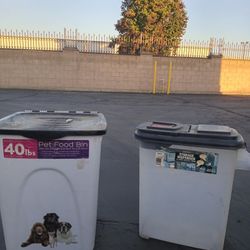 ***1 ANIMAL FOOD**AND**1 TREAT CONTAINERS***