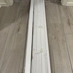  Cordless 2inch Faux Wood Blinds 
