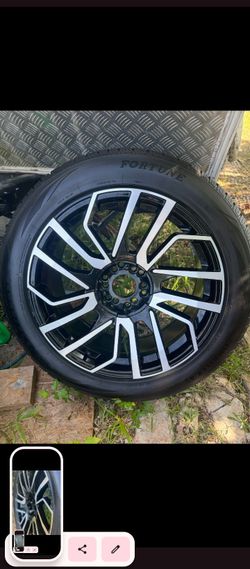 235-55-20  Universal Set Of 4 Wheels and Tires 2014 Cadillac SRX