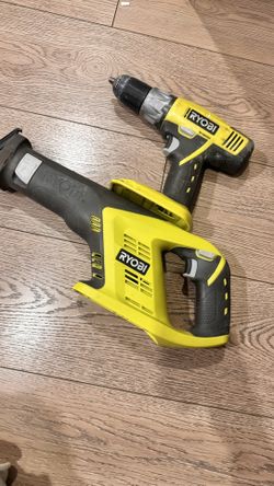 Ryobi Drill And Reciprocating Saw