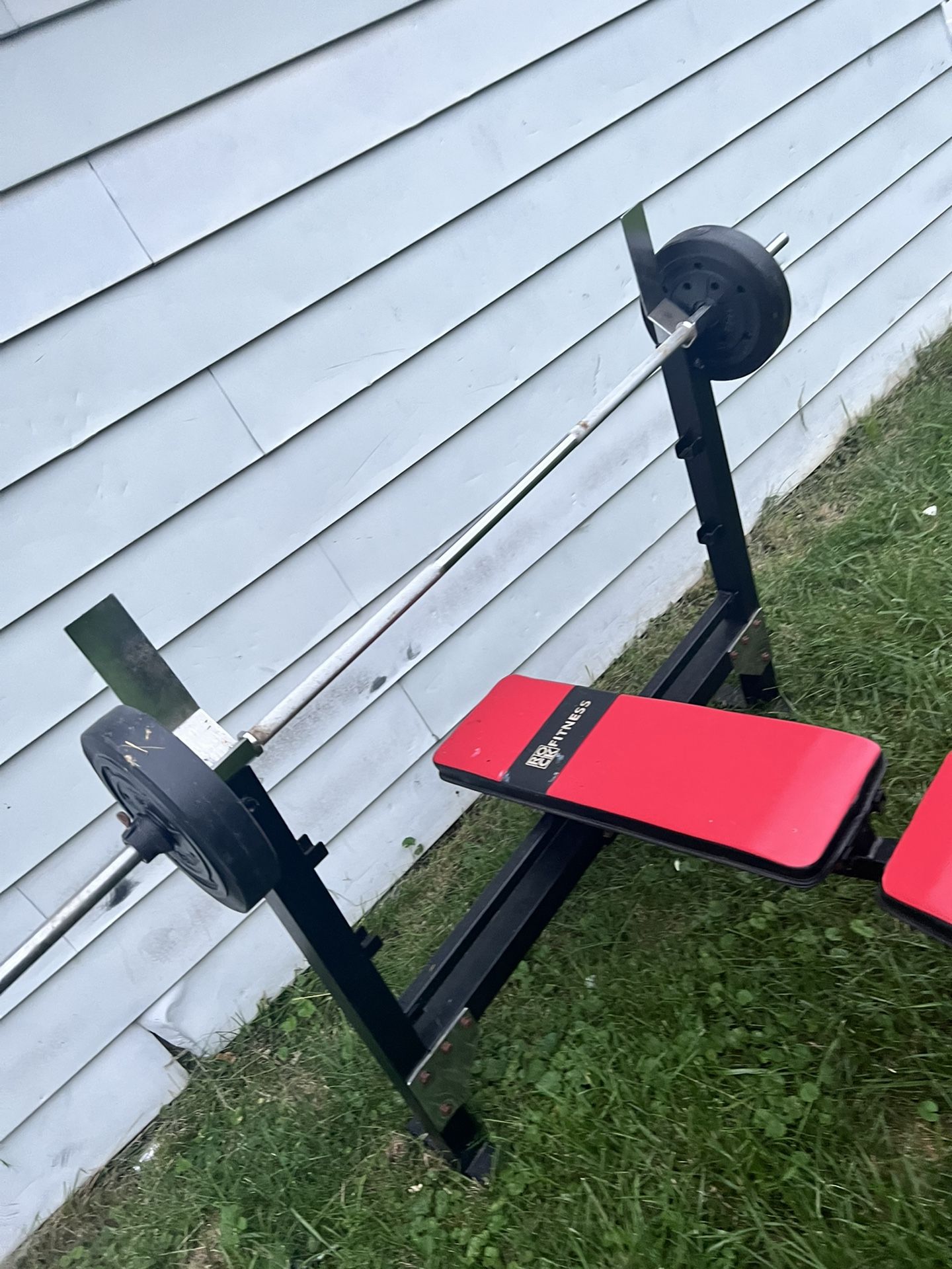 Bench Press With Weights And 3 Bars