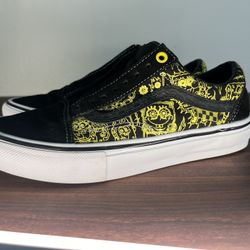 Vans x Spongebob "Skate Old Skool" Sneakers (Gigliotti) Classic Skate Shoes