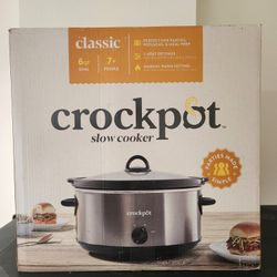 Crock-Pot Classic 6 Quart Oval Slow Cooker