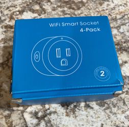 New 4 Pack Wi-Fi Smart Outlet 