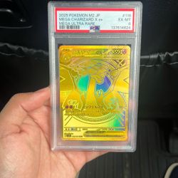 Gold Charizard Psa 6 