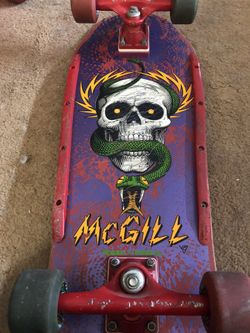 Mike McGill Original 80’s Skateboard 