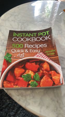 Instant pot cookbook