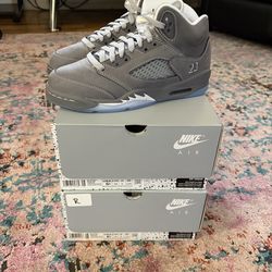 DS Jordan 5 Wolf Grey Grade School (2026)