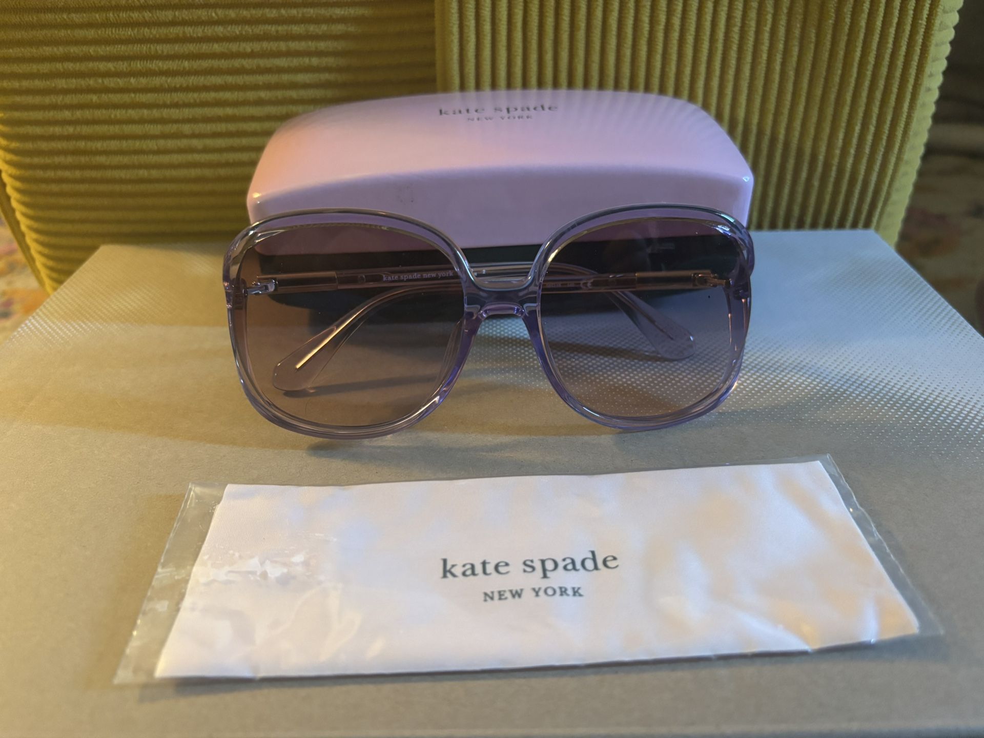 Kate Spade Purple Glasses