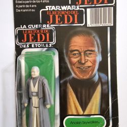 Anakin Skywalker STAR WARS Return of the Jedi 1985 Vintage TRI LOGO Palitoy 