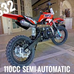 DB32 110cc Semi-automatic Dirt Bike