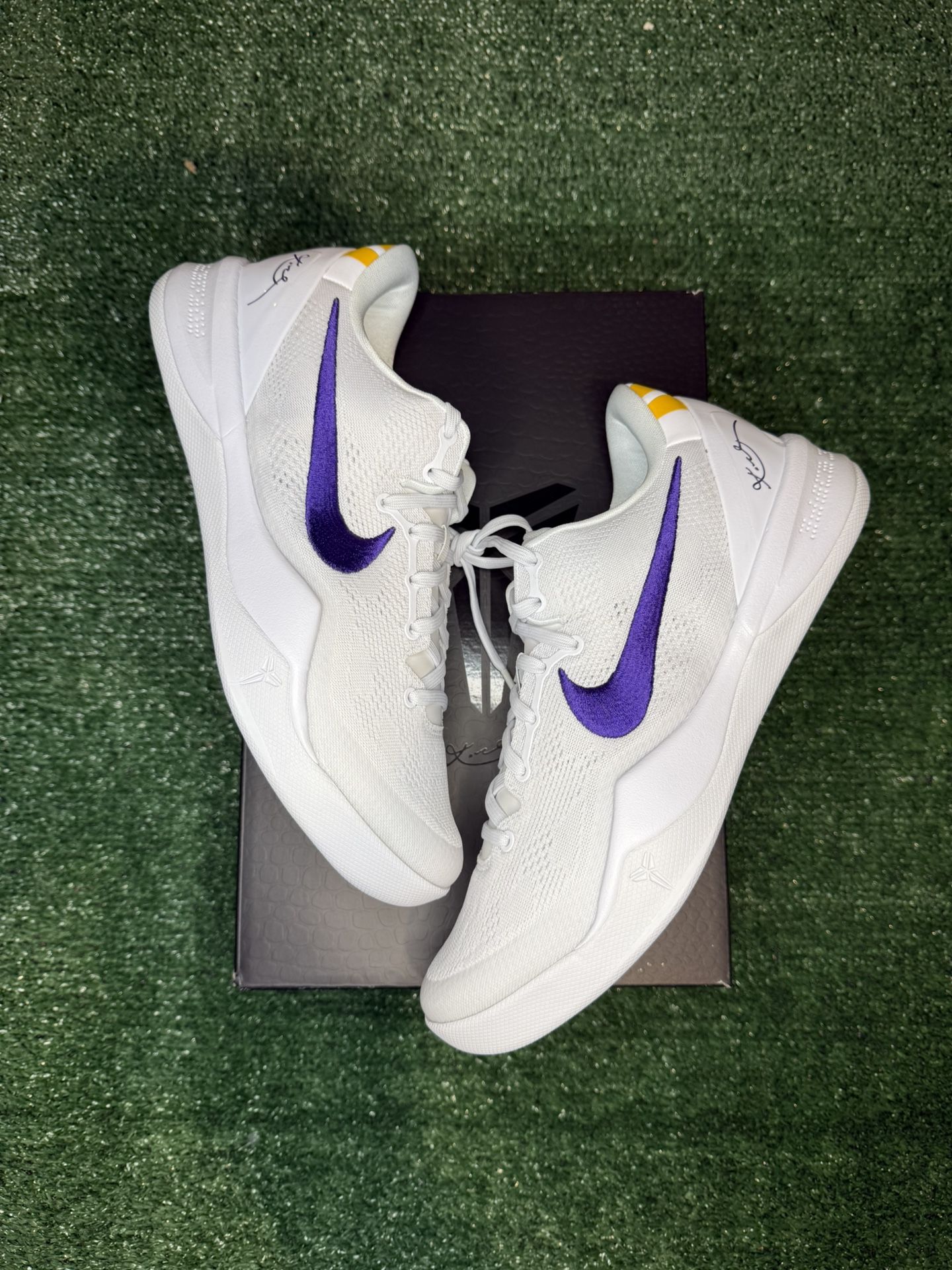 NEW Nike Kobe 8 Protro 'Lakers Home' Men’s Basketball Shoes Size 10 HF9550-100