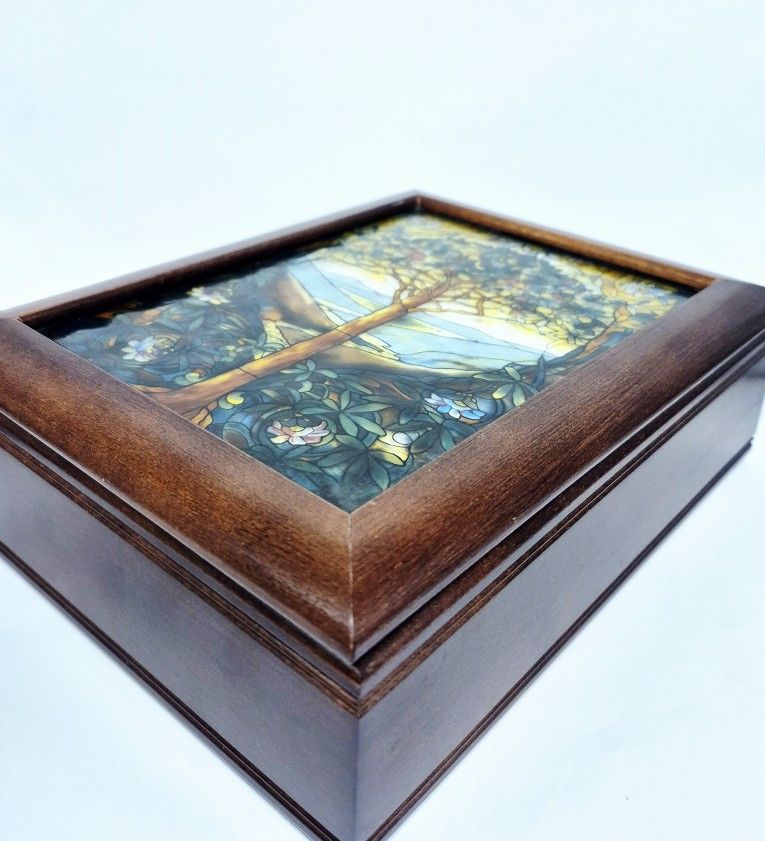 Louis Comfort Tiffany Tree of Life Box