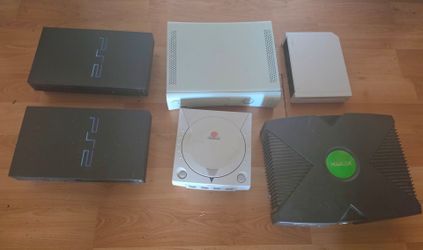 Non working video game  consoles for parts or repair