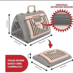 Foldable Travel Cat Carrier - Front Door