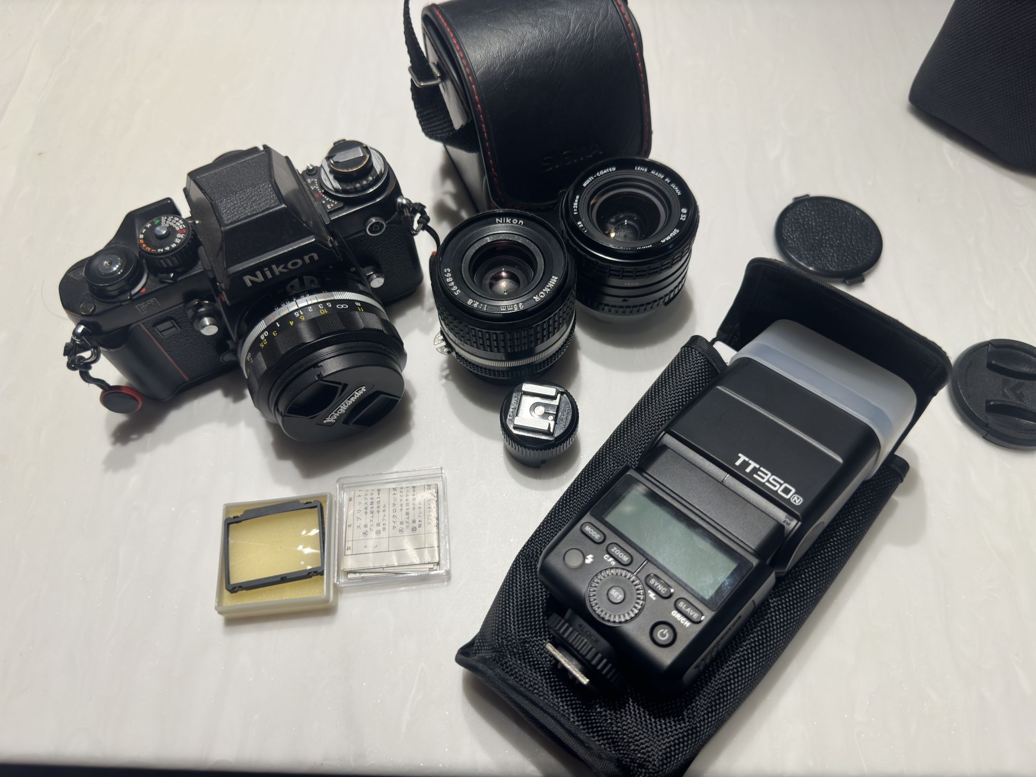 Nikon F3 And Extras