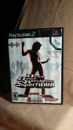 Dance Dance Revolution SuperNova Dance (PlayStation 2) game, PS2, 2006 ( Rated E Everyone 10+)DANCE MATS NOT INCLUDED