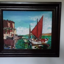 Signed Framed Painting