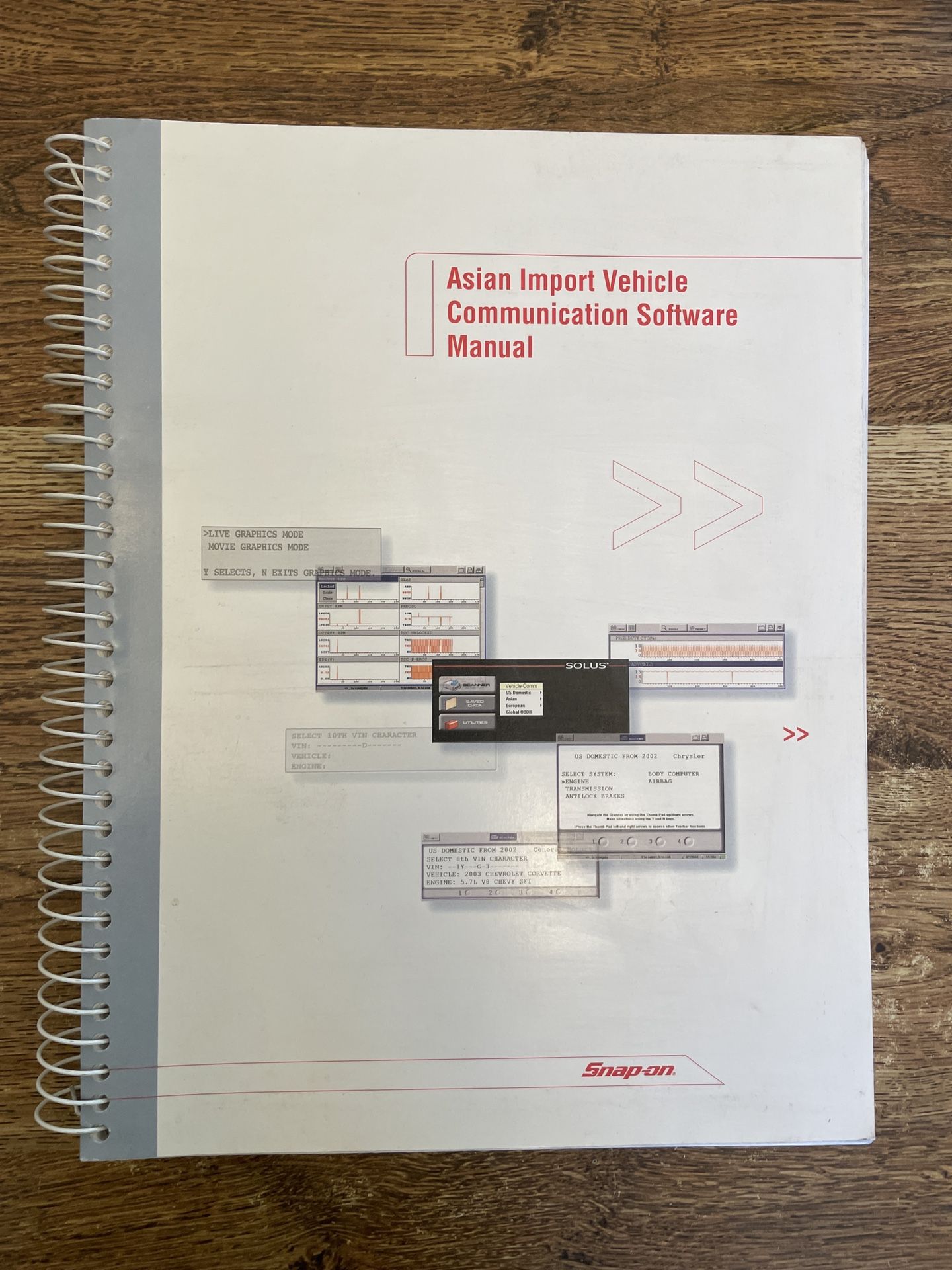Snap On Asian Import Scanner Manual For All Asian Including Domestics W Asian Motors