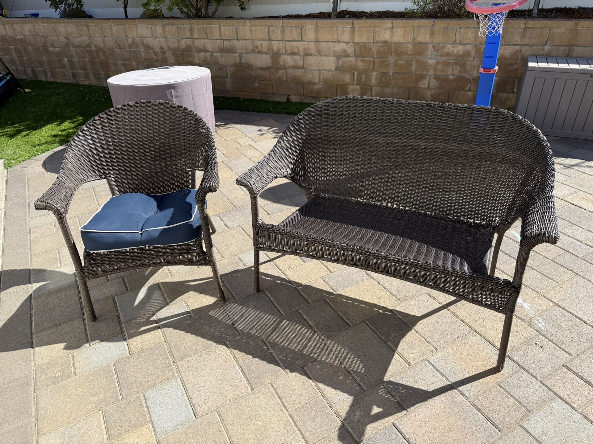 Wicker Chair set