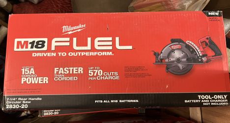 Milwaukee M18 Fuel Rear Handle Saw