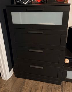 IKEA BRIMNES 4-Drawer Dressers – Set of 2