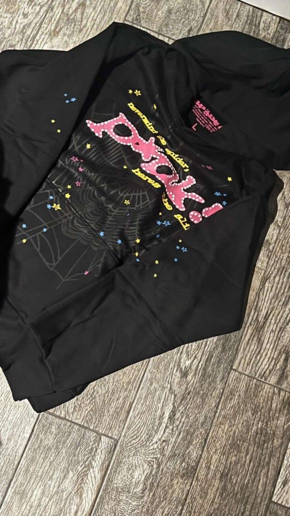 Spider Pink Hoodie