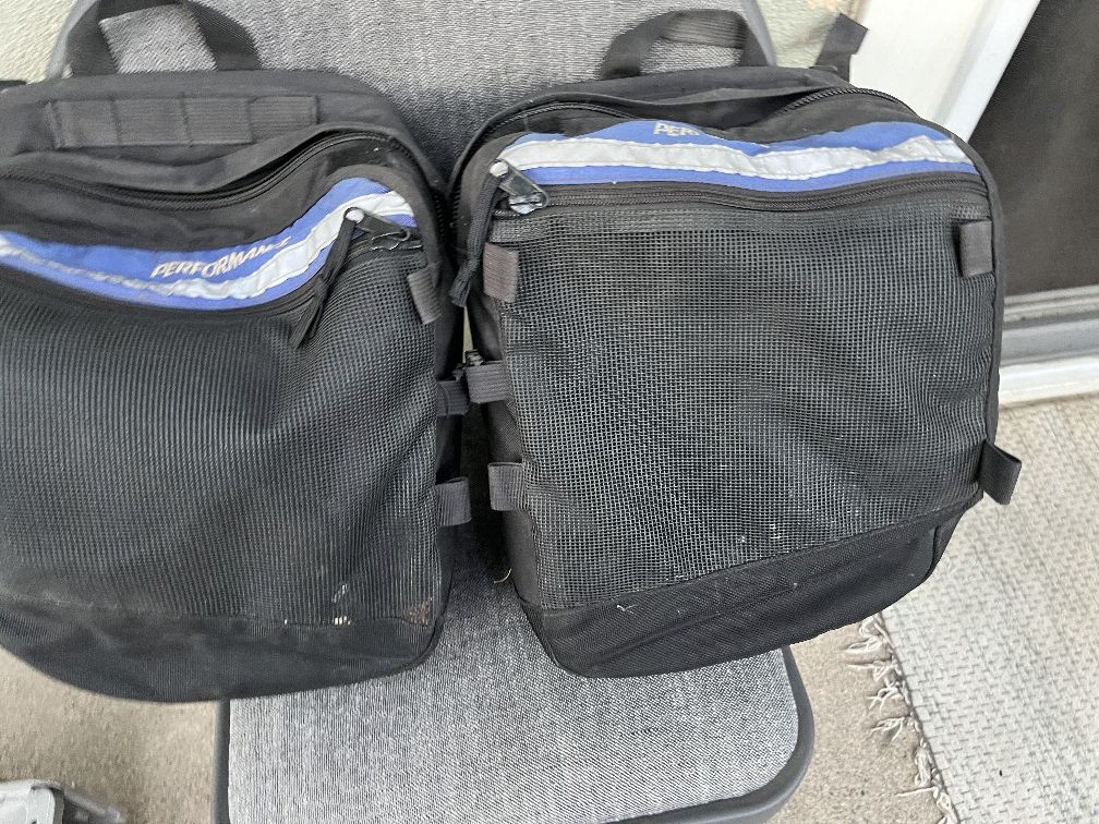 Vintage Bicycle Bags Pumps and Tools