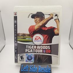 Tiger Woods PGA Tour 08 - ( Sony PlayStation 3 PS3 ) - CIB -