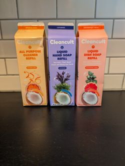 Set Of 3 Clean Cult Soap Refills