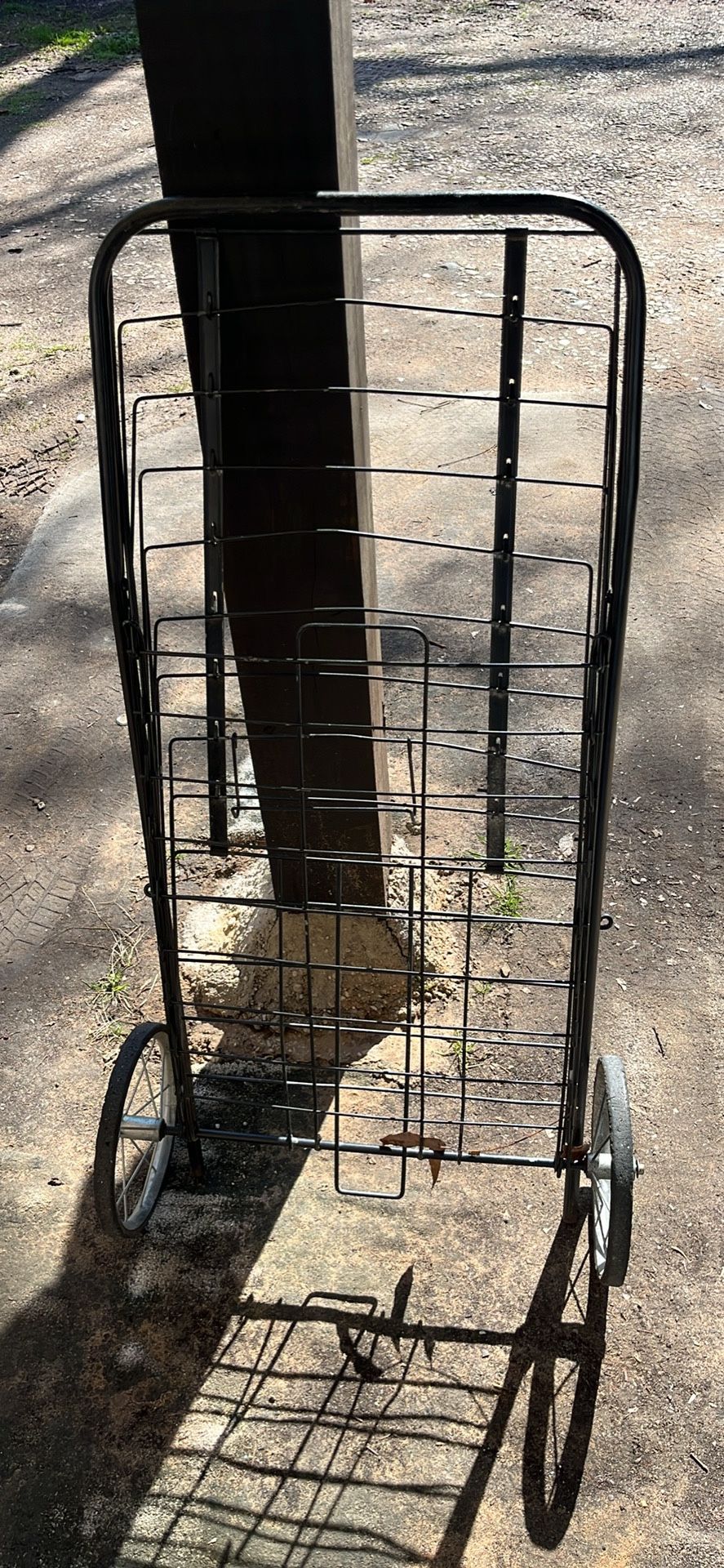 Carrito de compras plegable