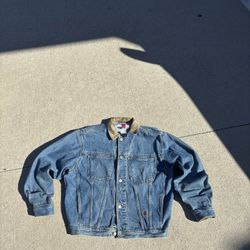 Vintage Tommy Hilfiger Blue Denim Jacket Size M