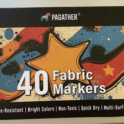 40 Fabric Markers