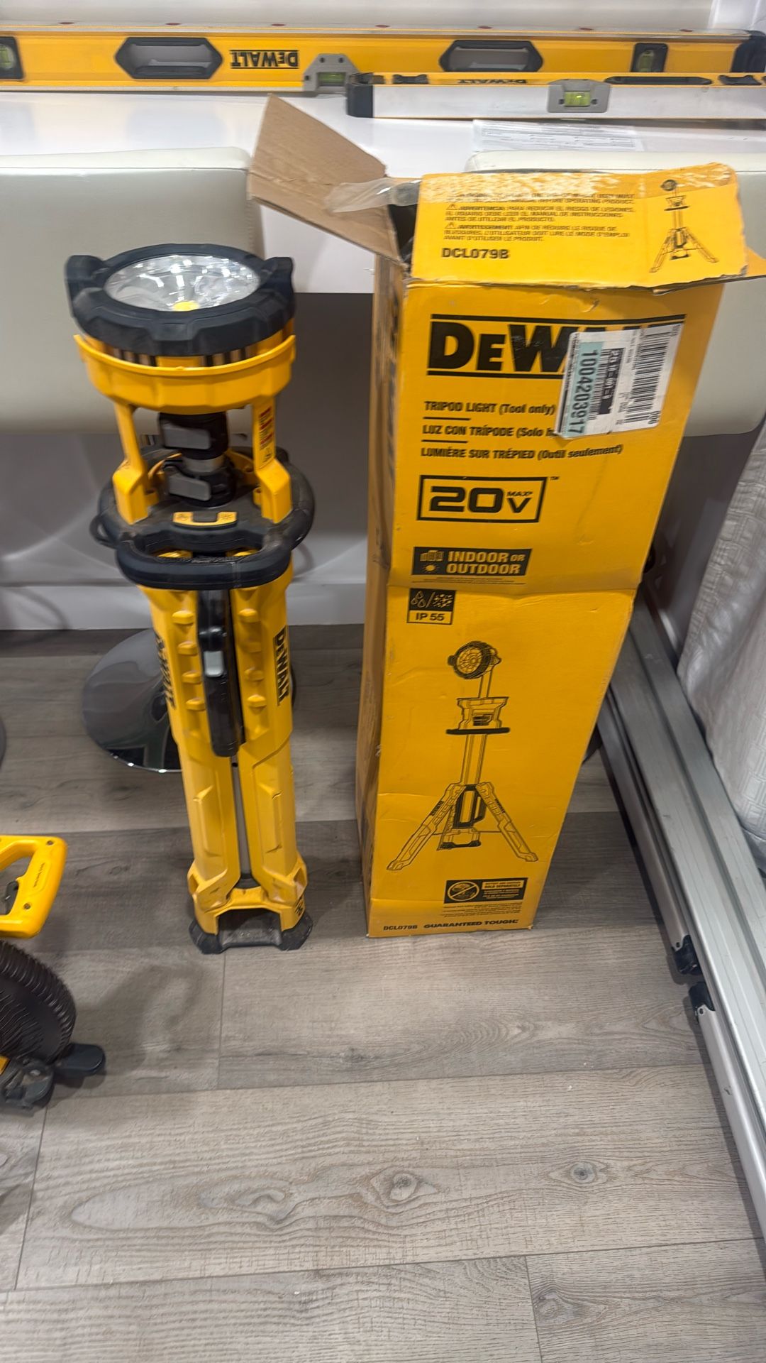 DeWalt LED lamps 20V 