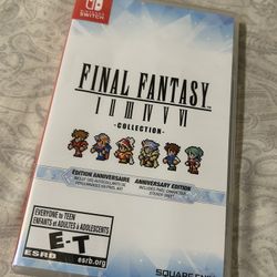 Final Fantasy I-VI Collection (Nintendo Switch, 2023) brand new sealed