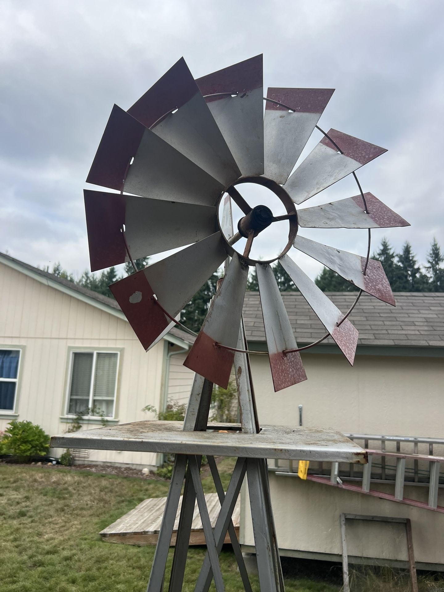 Metal Wind Mill