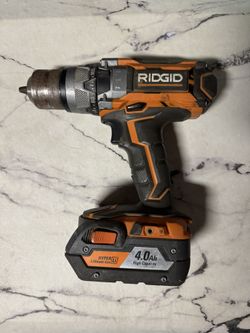 Ridgid Hammer Drill With Battery 