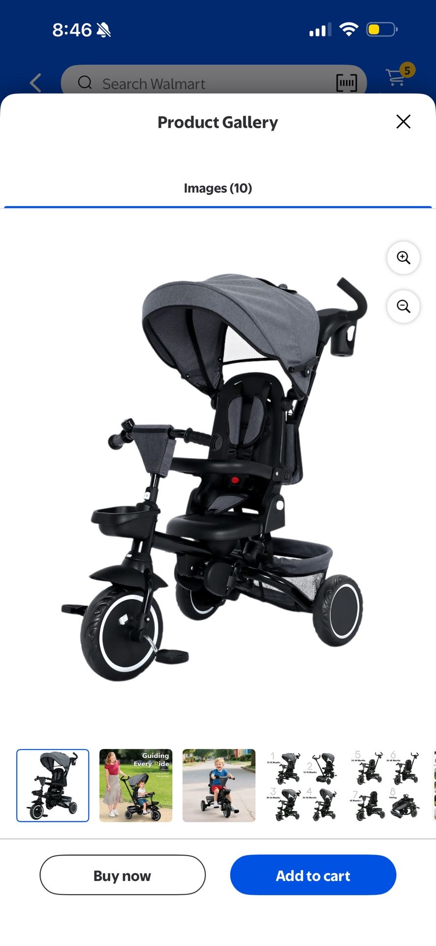 8-1 Stroller Tricycle