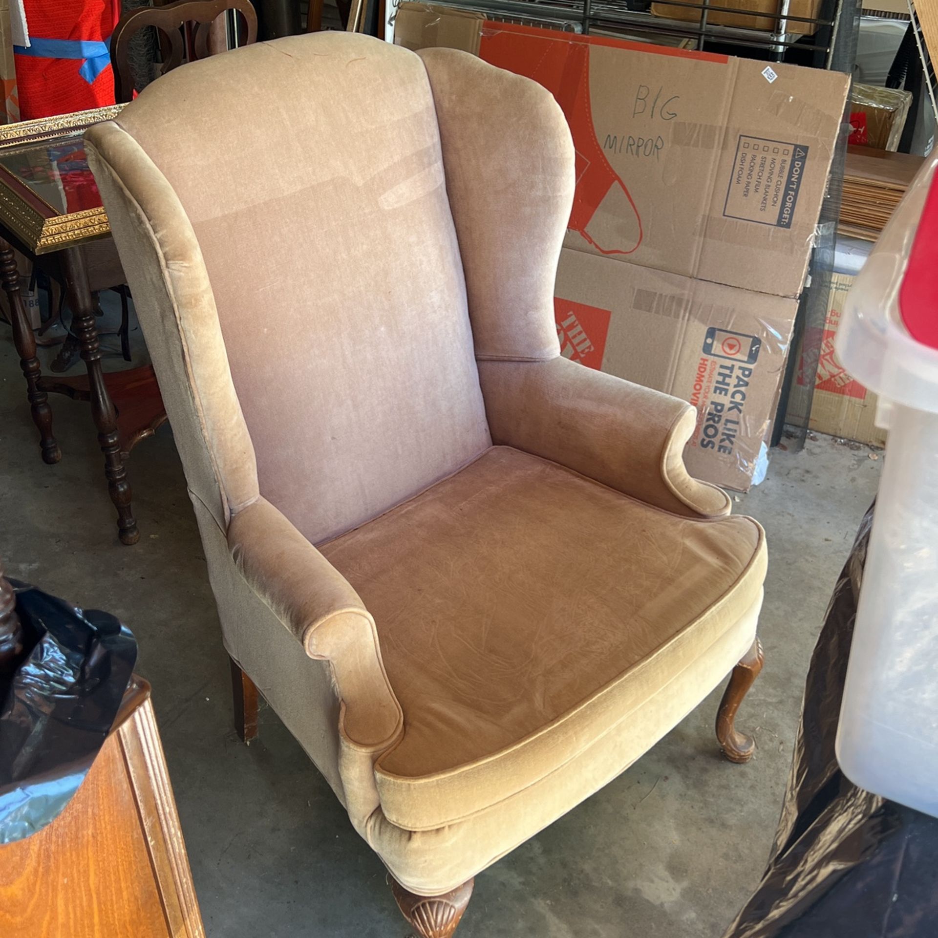Wingback Chair Project Piece