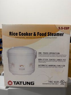 Tatung TRC-6UD Rice Cooker 5.5 cups