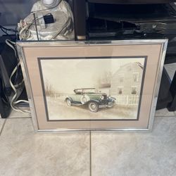 Car Picture Frame 17 X 21