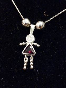 Birthstone Baby Pendant