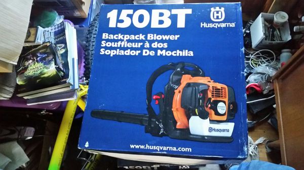 Husqvarna 150bt 50 2cc 2 Cycle 251 Mph 692 Cfm Professional Gas Backpack Leaf Blower New In The Box Unused For Sale In Shoreline Wa Offerup